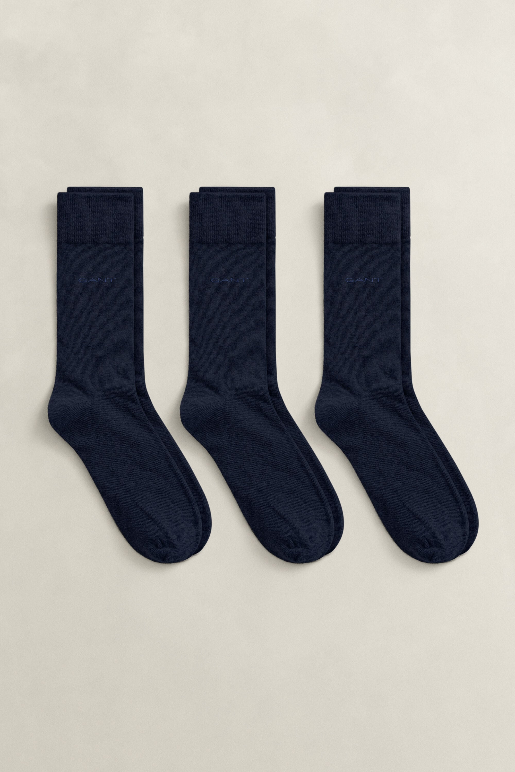 Pack de 3 pares de meias em algodão