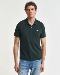 Polo em algodão piqué Shield regular fit