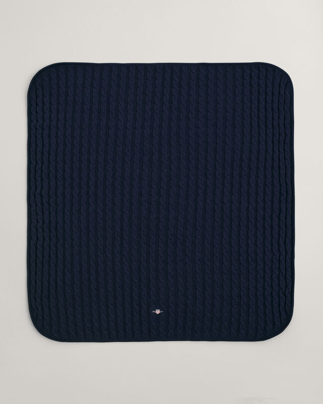 Cobertor em malha entran&ccedil;ada de algod&atilde;o Shield Baby