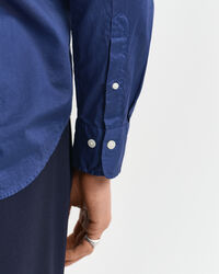 Camisa Sunfaded em voile regular fit