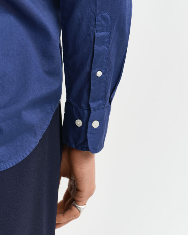 Camisa Sunfaded em voile regular fit