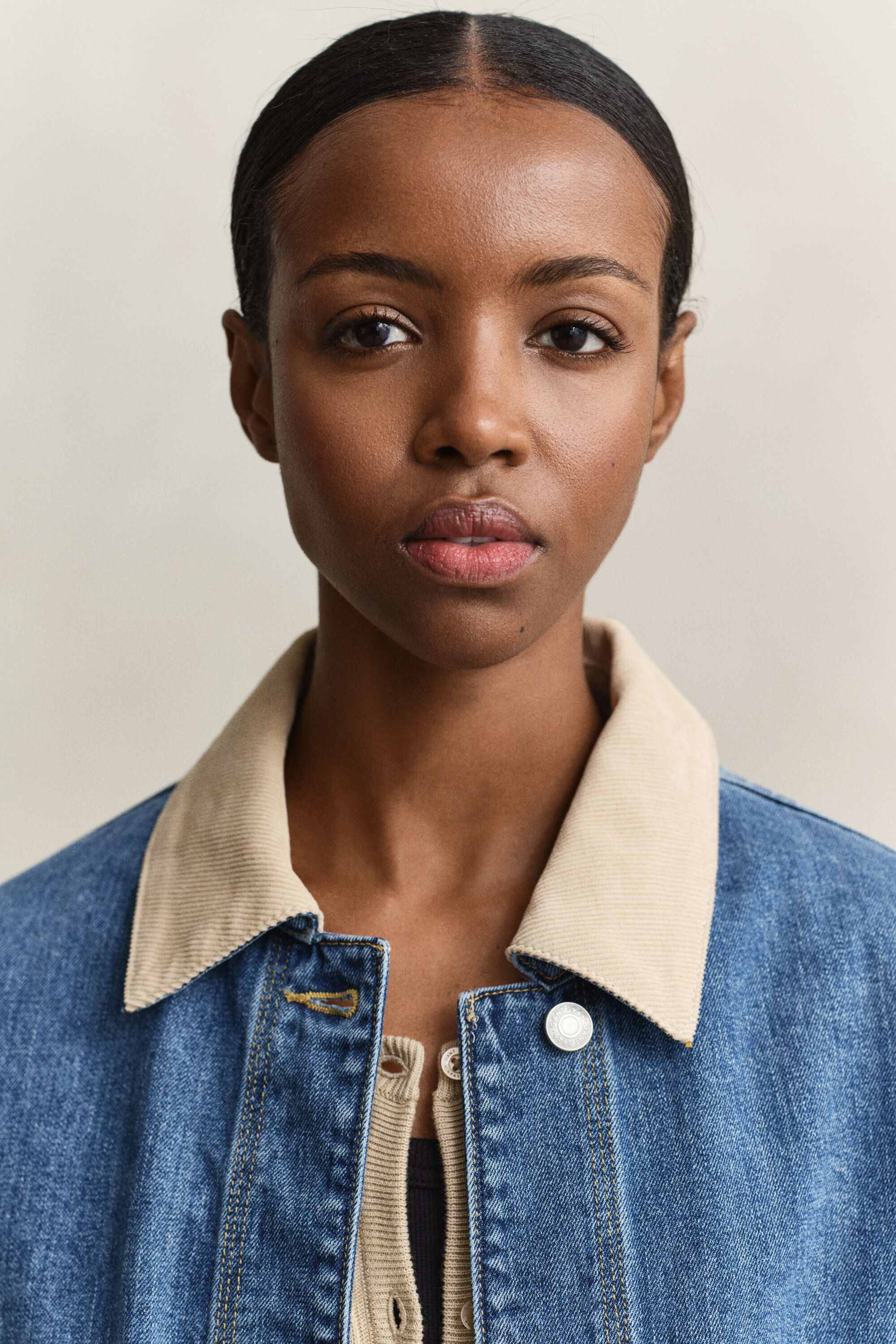 Casaco Decker em ganga