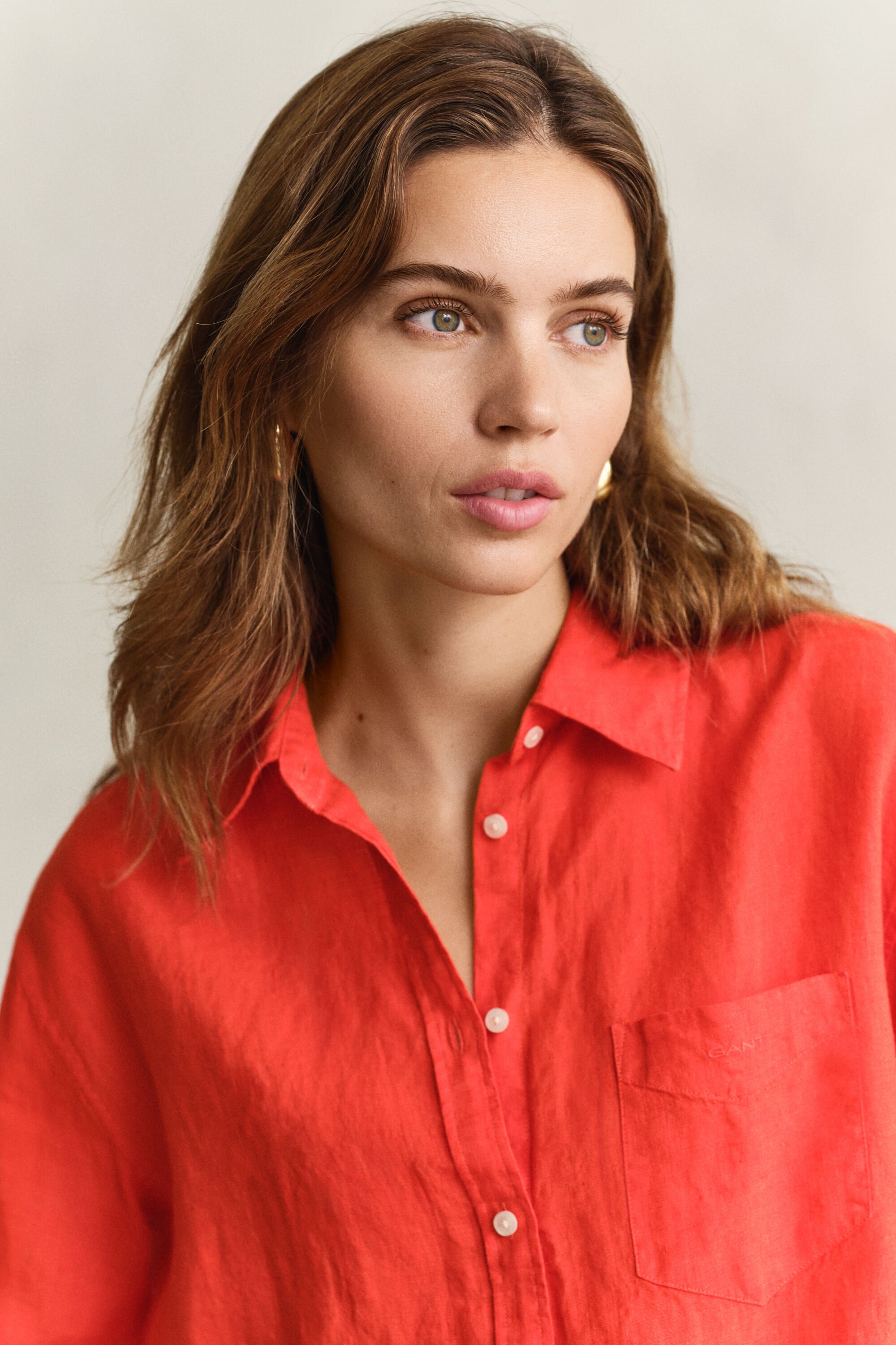 Camisa de linho relaxed fit