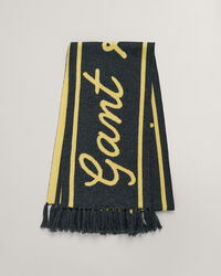 Cachecol em padrão Jacquard GANT Varsity