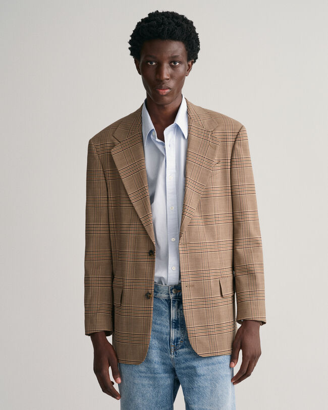 Blazer Glen Check relaxed fit