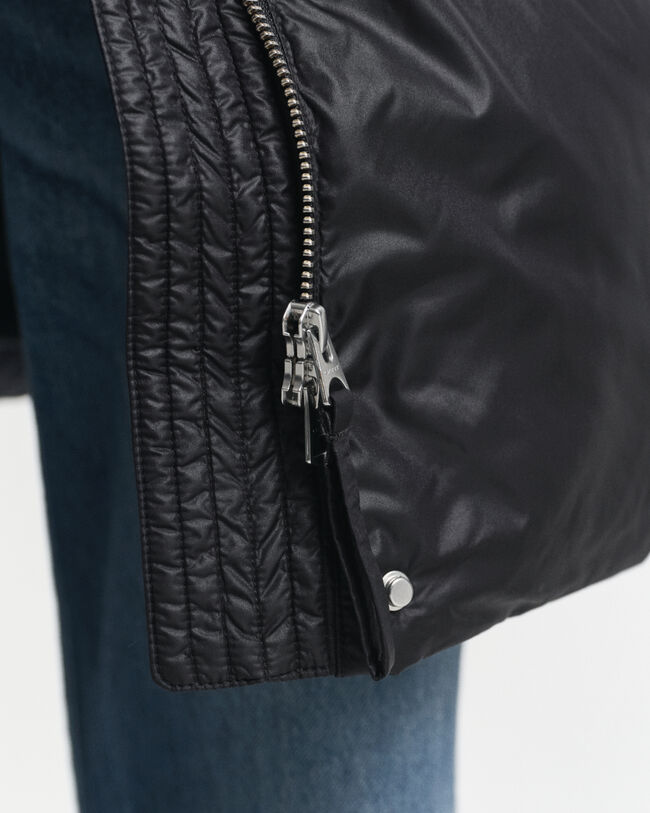 Blusão de penas relaxed fit