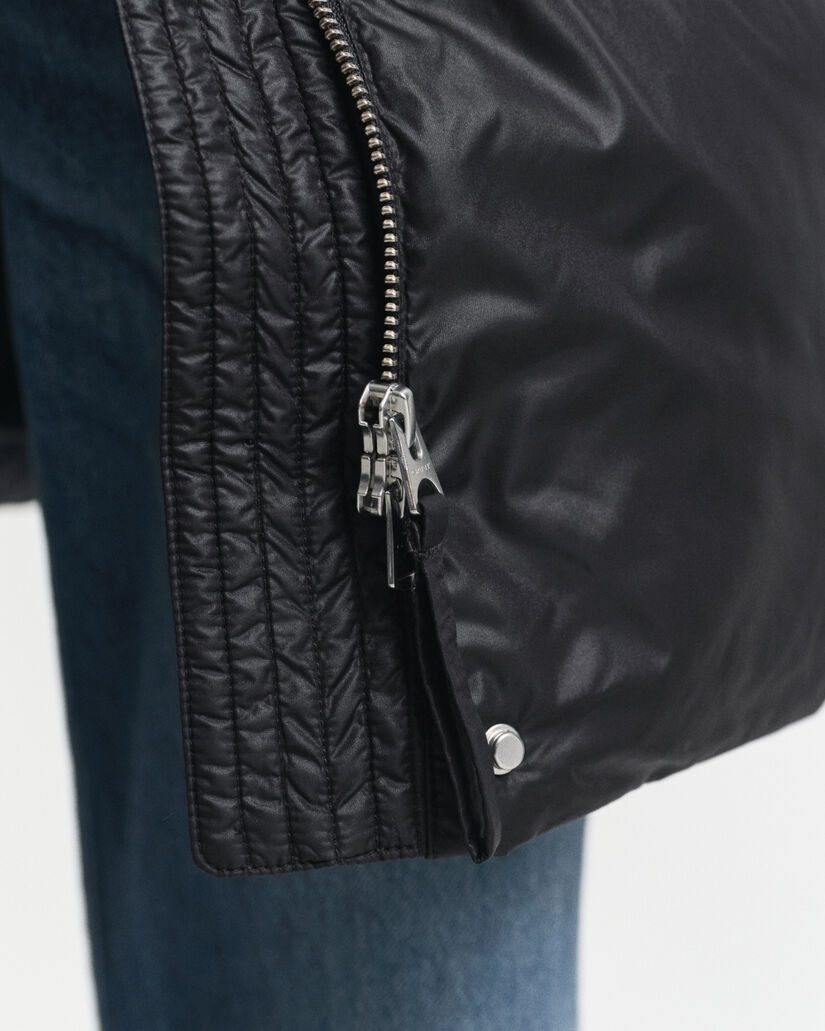 Blusão de penas relaxed fit