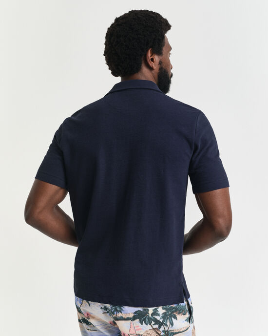 Camisa de manga curta Textured