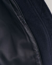 Blusão bomber em lã