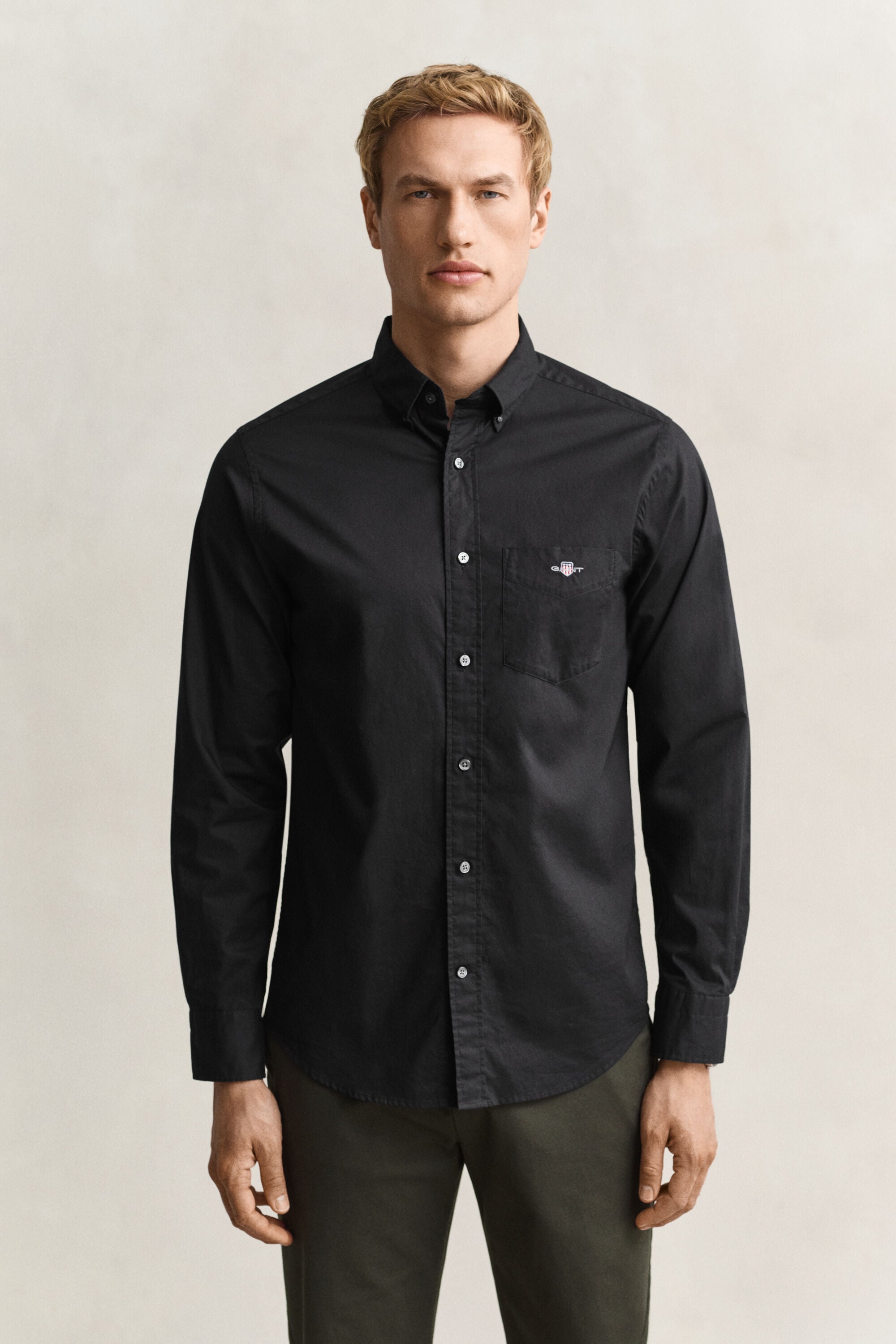 Camisa de popelina Classic regular fit