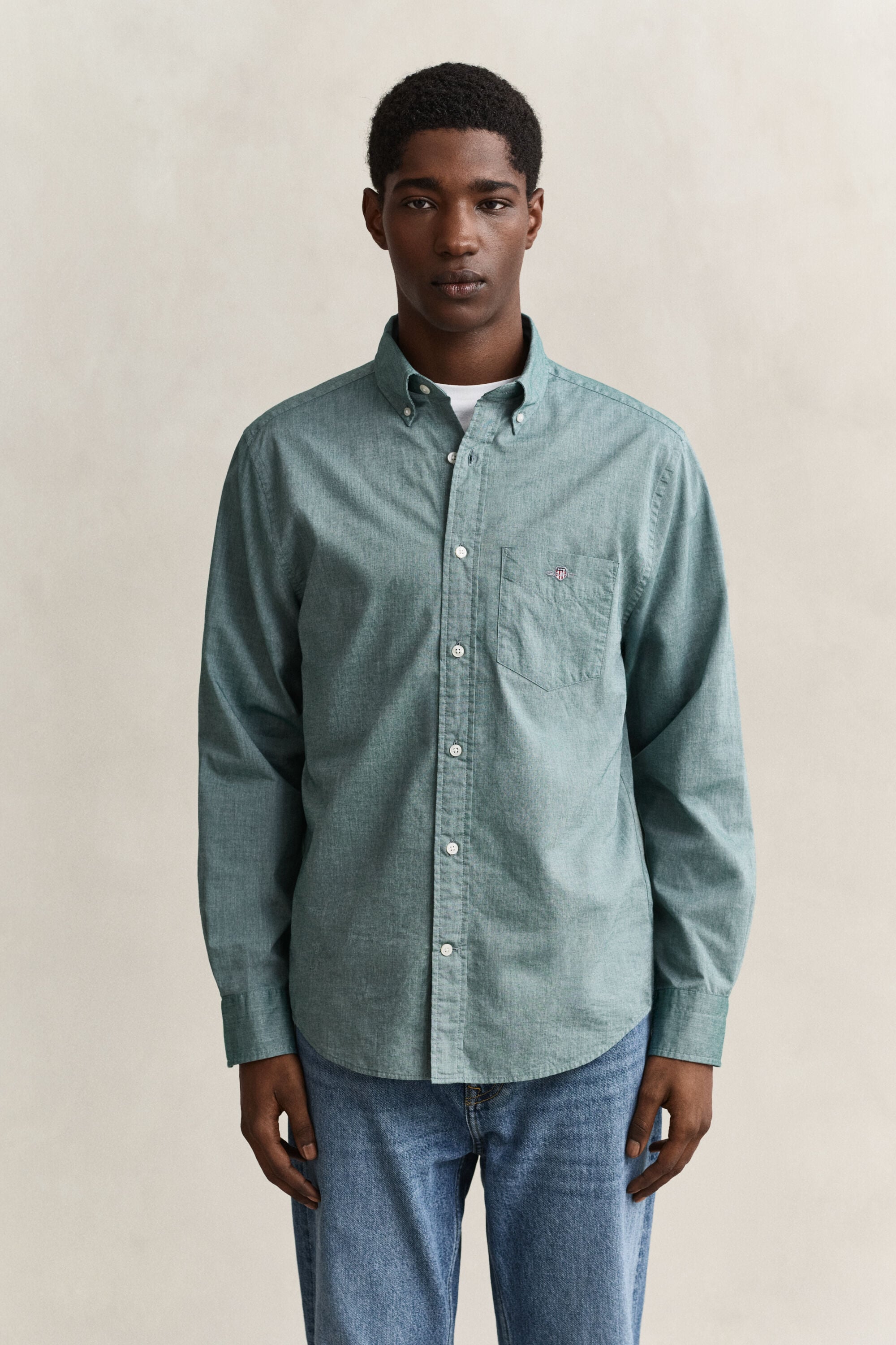 Camisa de popelina Classic regular fit