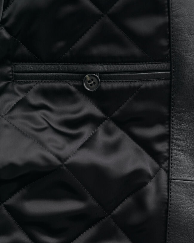 GANT Varsity Jacket em pele