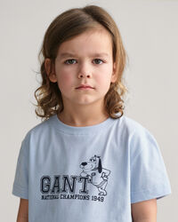 T-shirt com estampado GANT Dog Kids