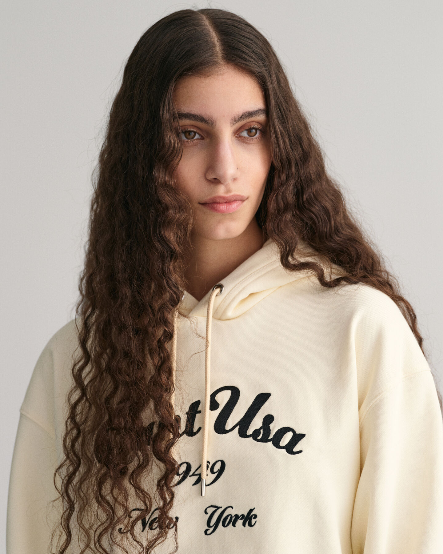 Sweatshirt com capuz Script Graphic