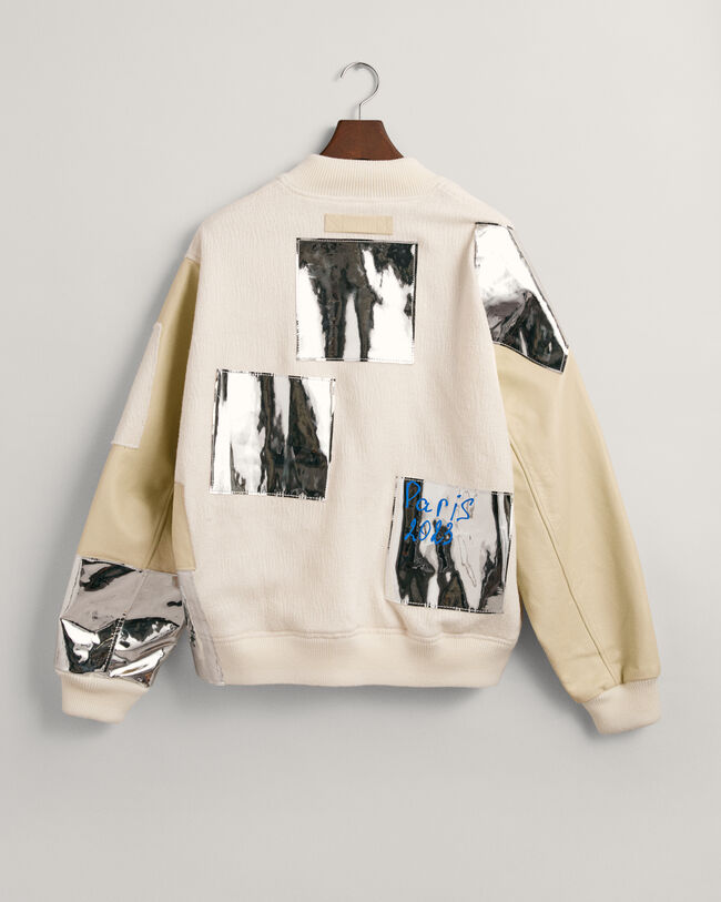 Blank Canvas Project x Harry Nuriev Boucl&eacute; GANT Varsity Jacket