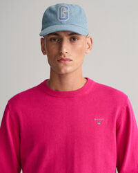 Pulover com decote redondo em algodão Classic