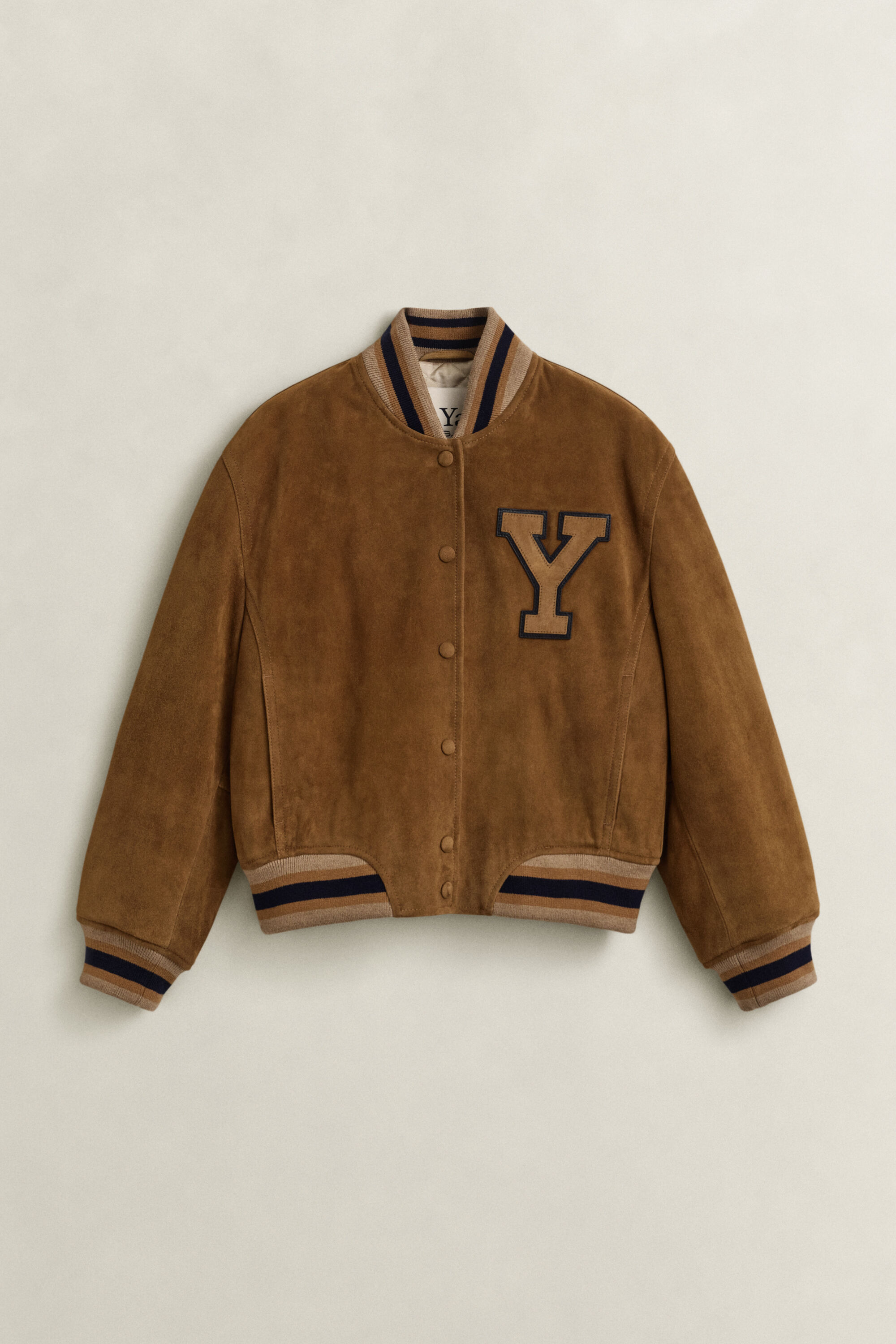 Varsity Jacket em camurça Gant x Yale