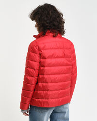 Blusão de penas leve com logótipo