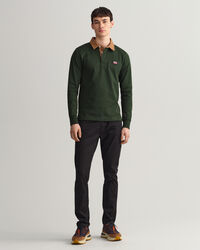 Heavy Rugger com colarinho em bombazina