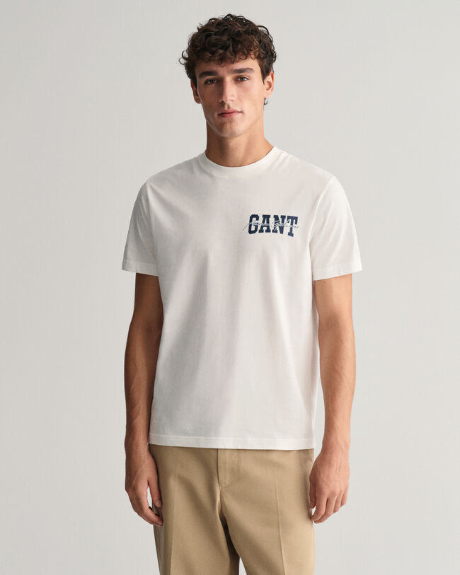 T-shirt GANT Arch Script Graphic