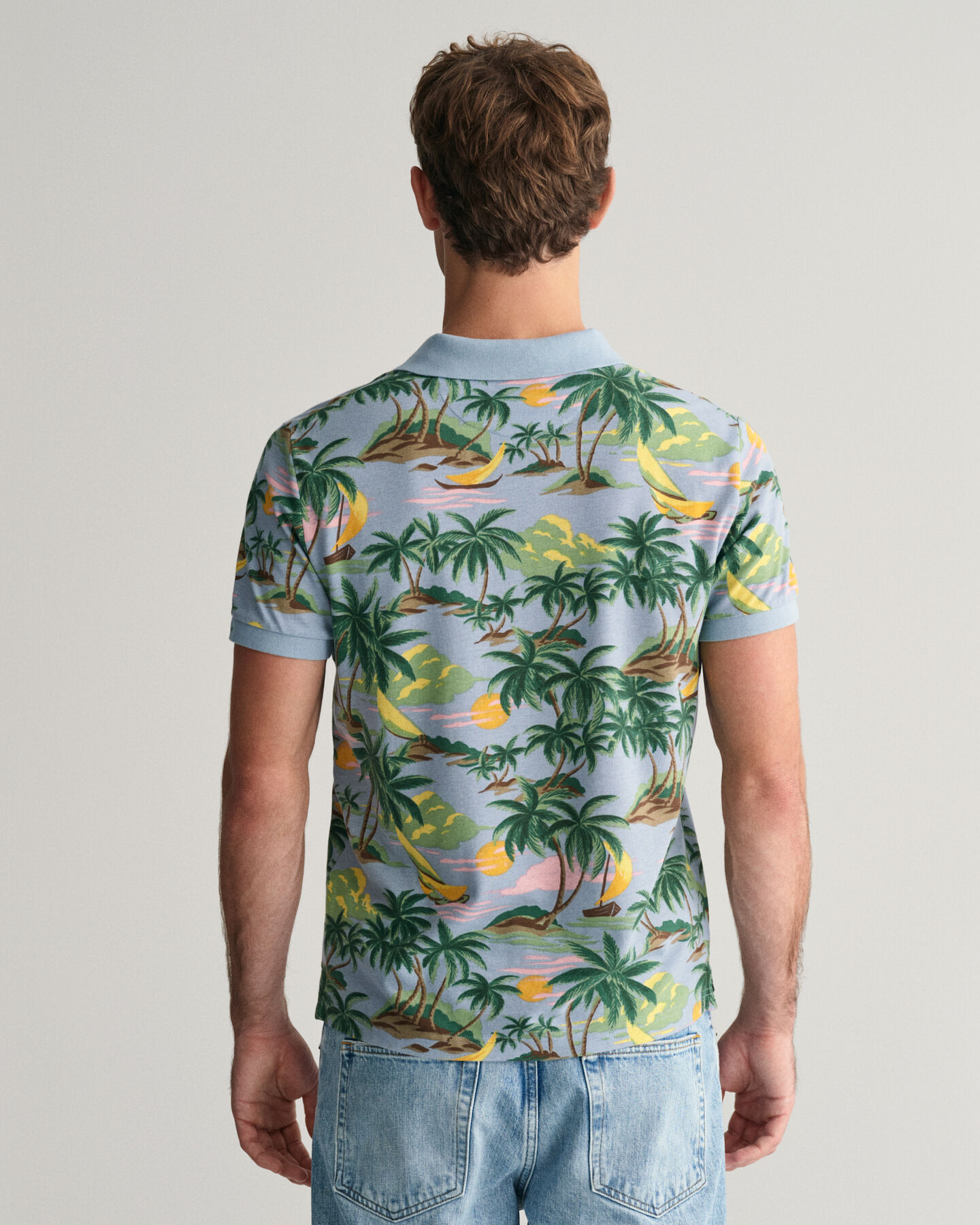 Polo Hawaiian Print
