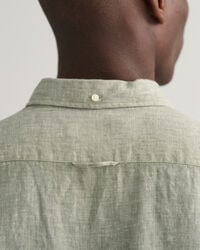 Camisa de linho slim fit