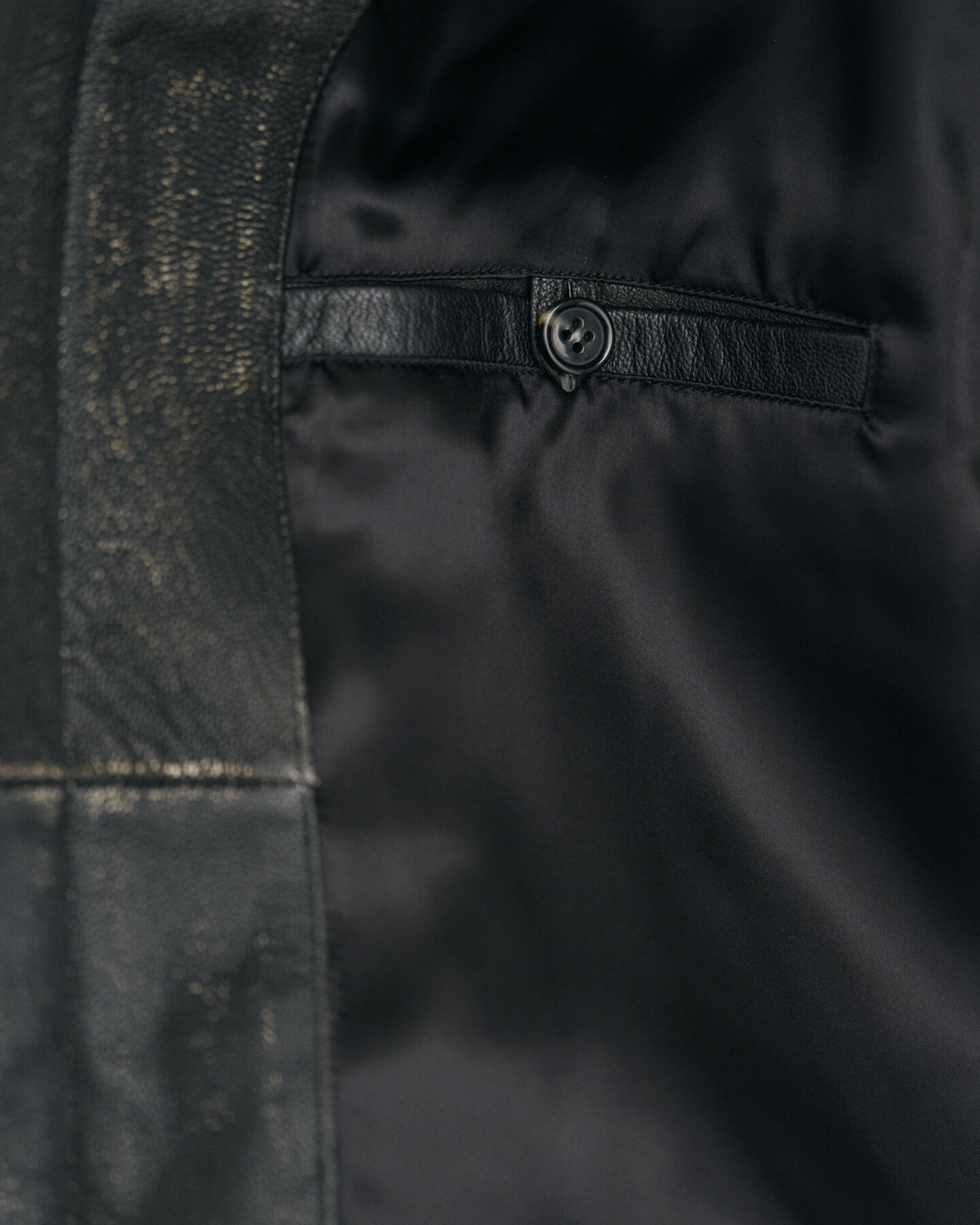 Blusão em pele Moto