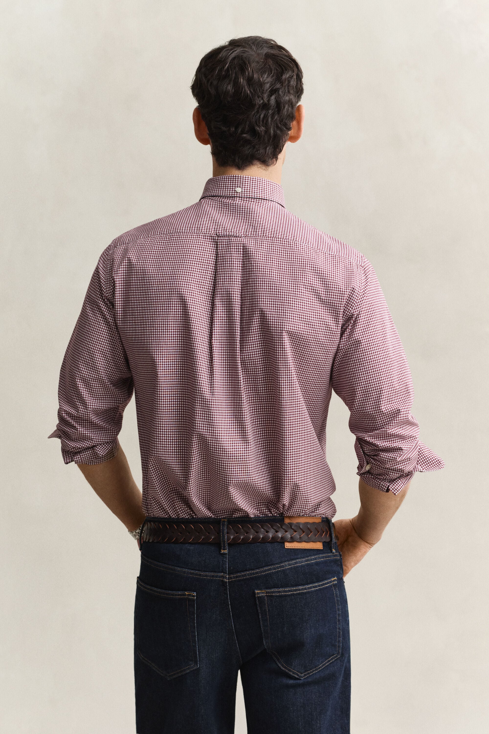 Camisa em popelina Gingham Classic