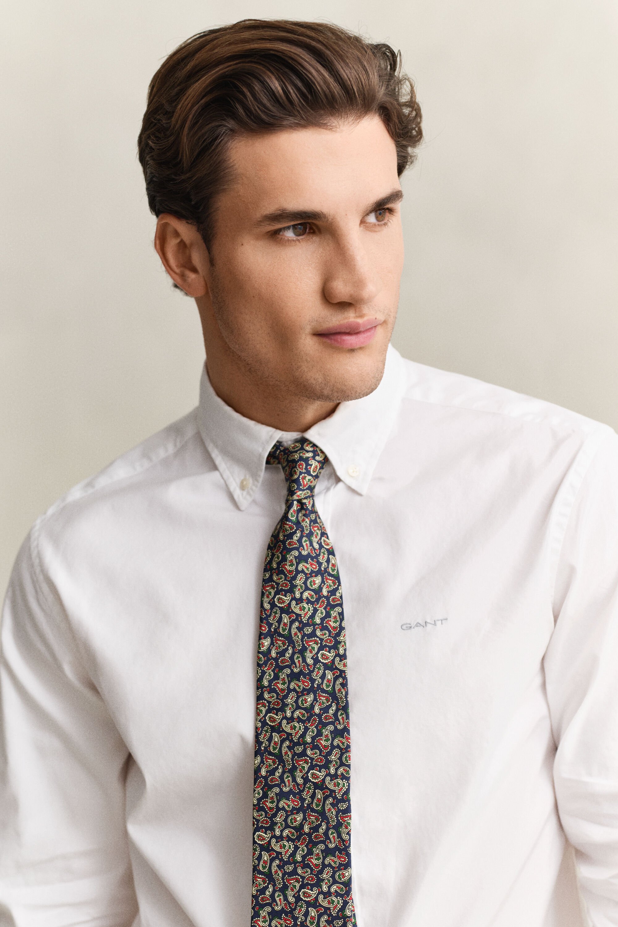 Camisa Oxford pinpoint