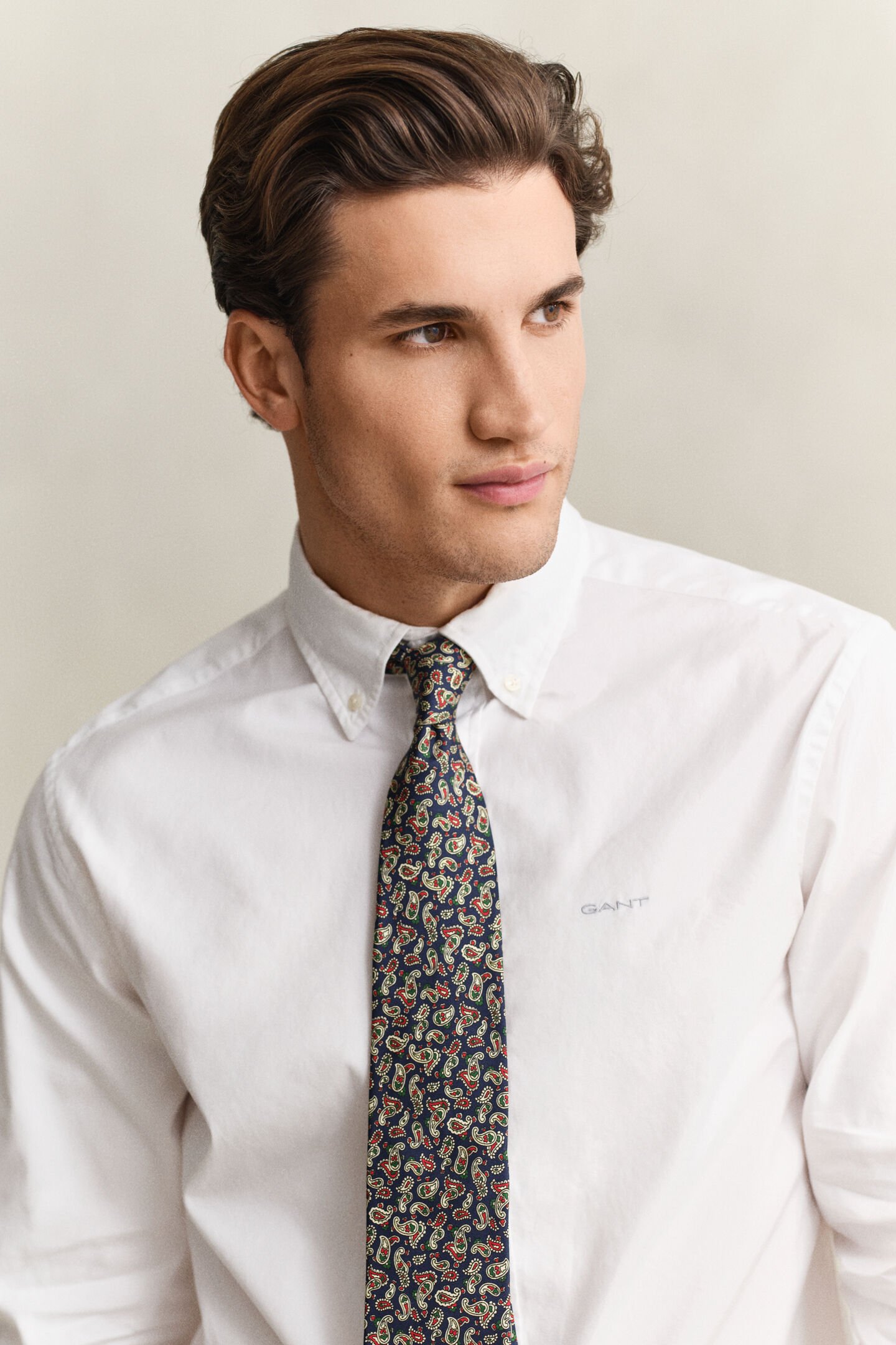 Camisa Oxford pinpoint