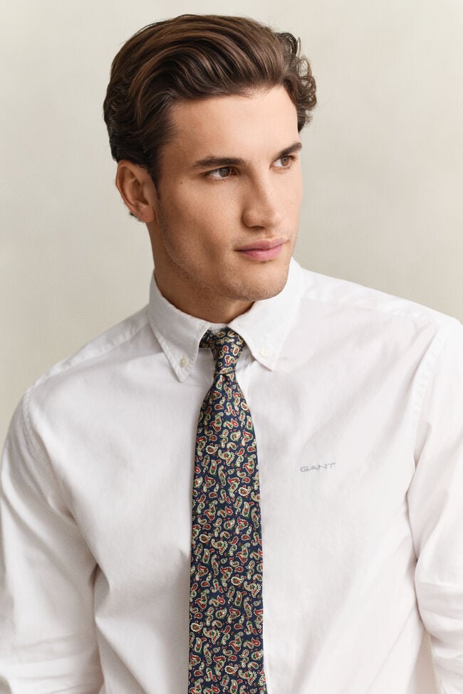 Camisa Oxford pinpoint