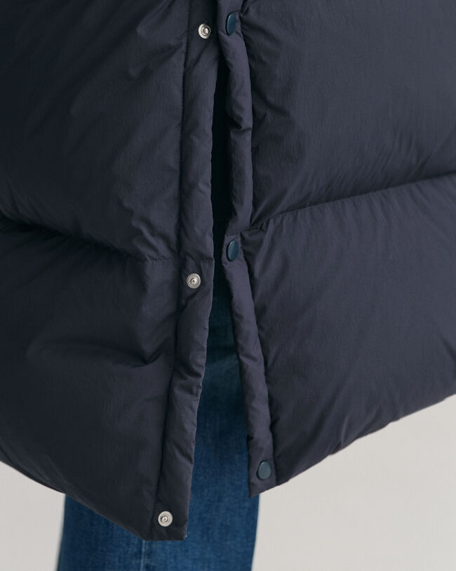 Sobretudo de penas comprido