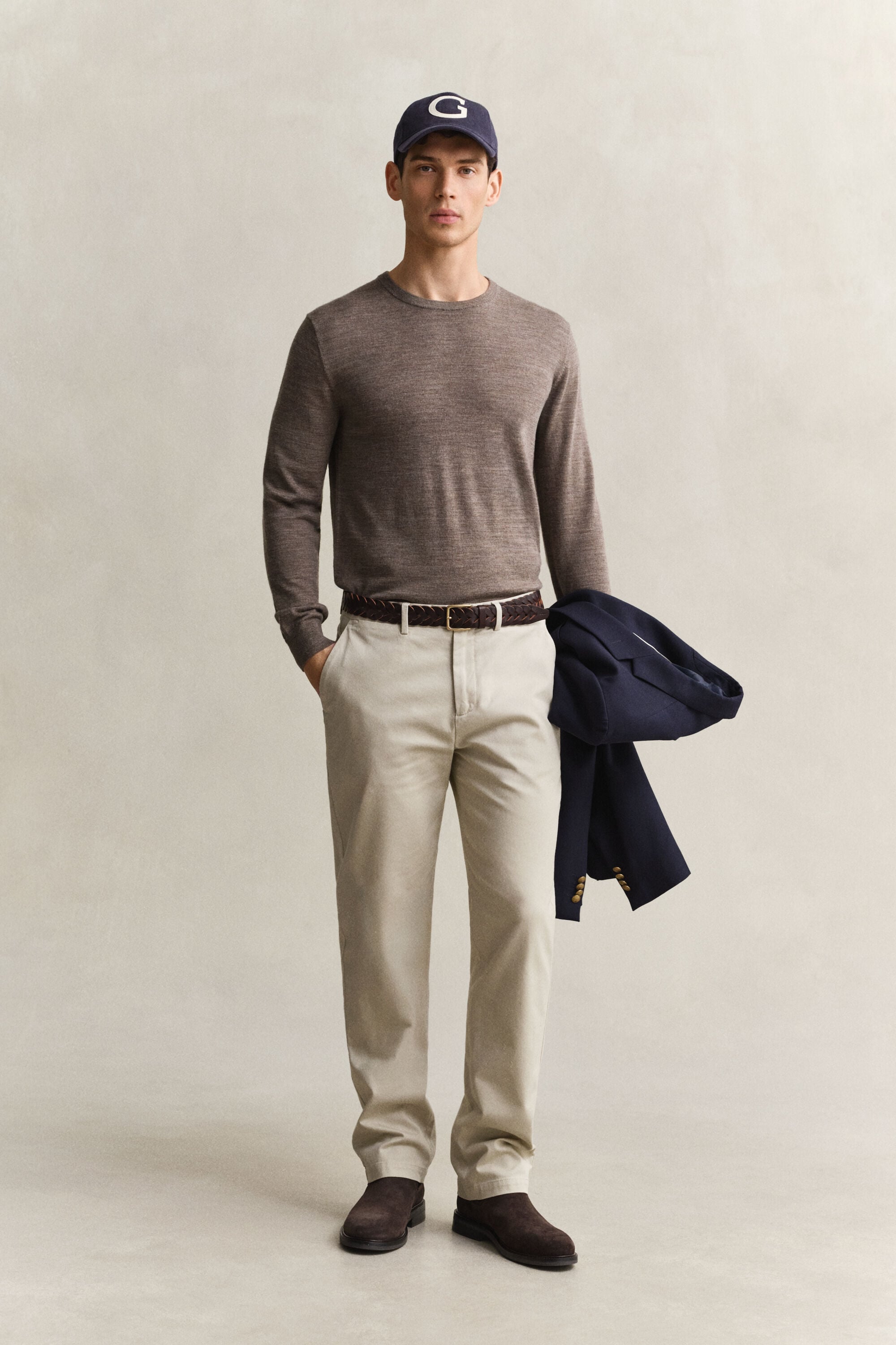 Calças chino elegantes regular fit