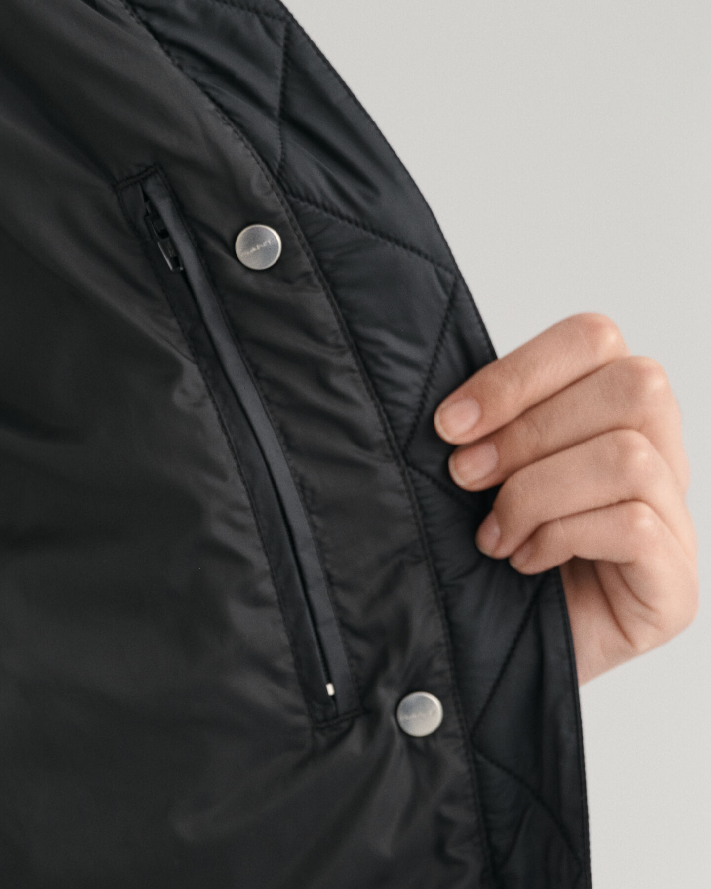 Colete comprido de penas leve