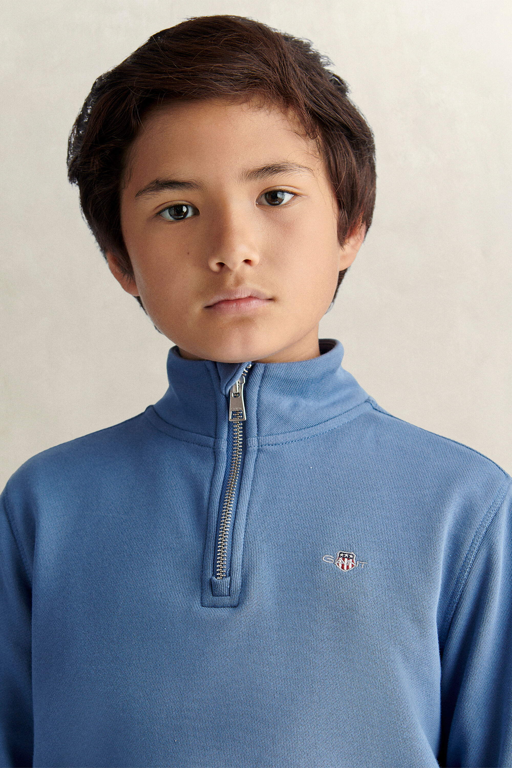 Sweatshirt com meio fecho de correr Shield Teen Boys