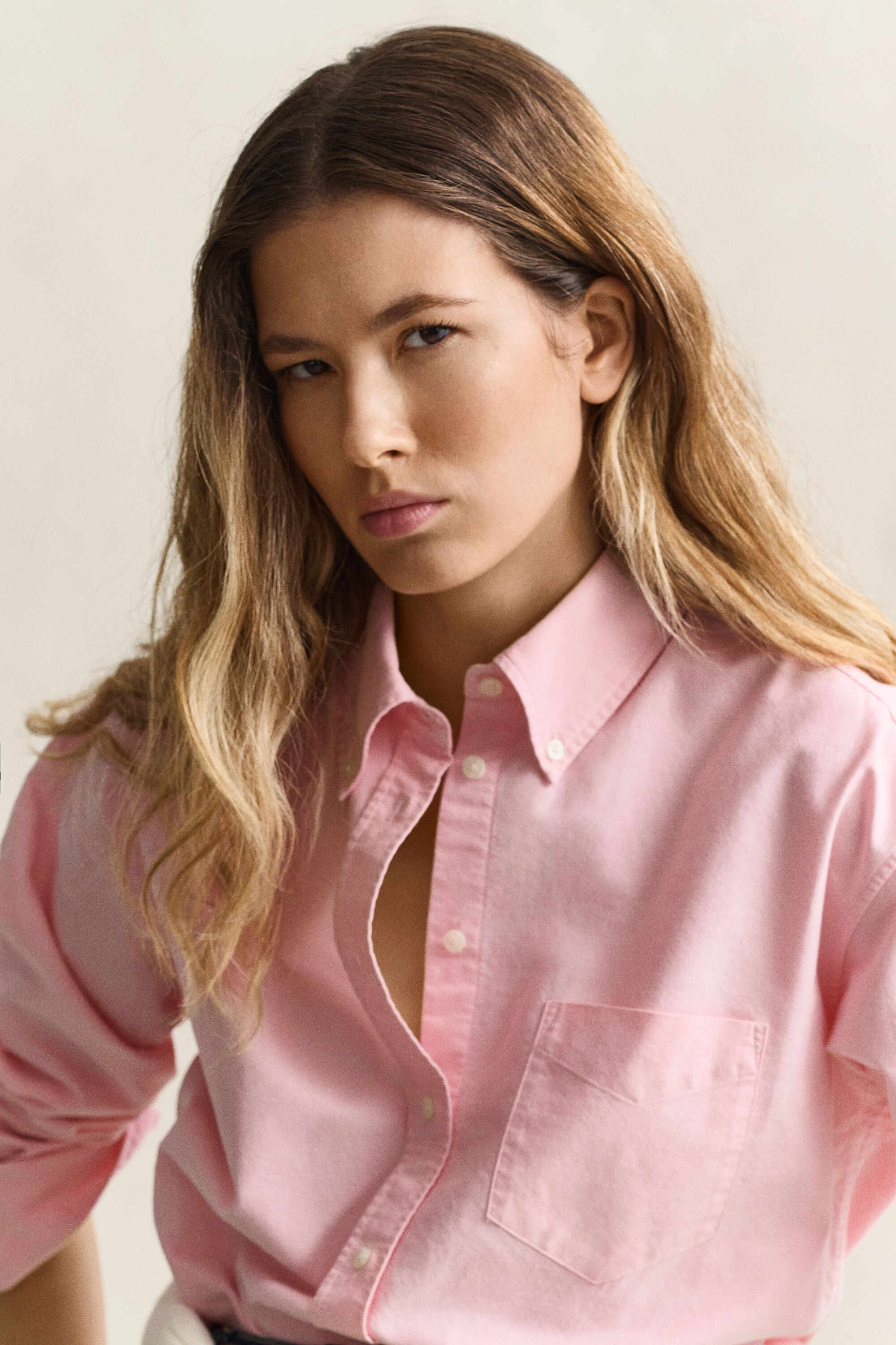 Camisa Oxford Gant x Yale