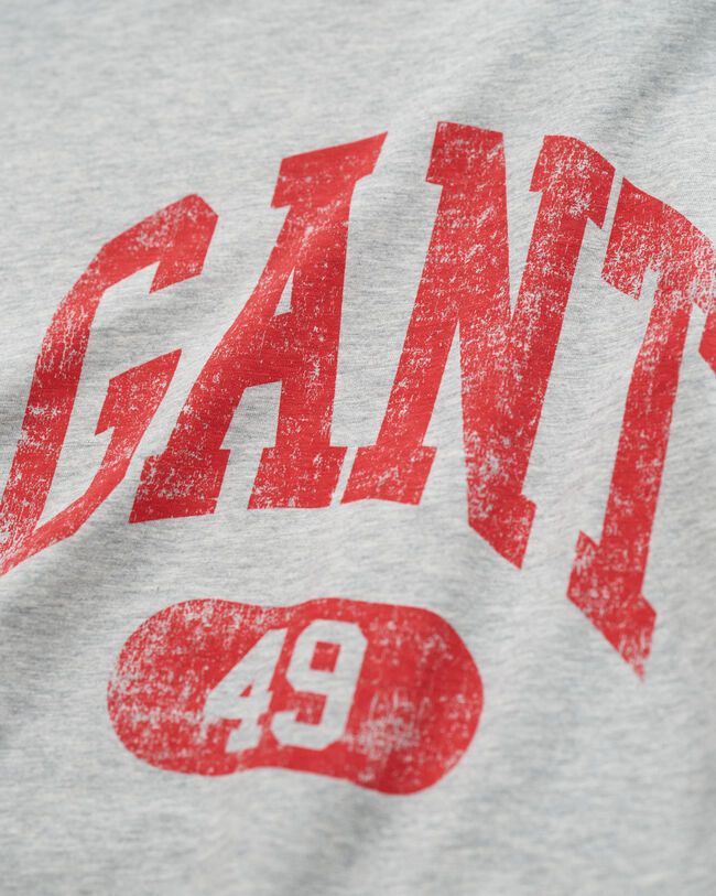 T-shirt com estampado GANT 49 Arch Teens