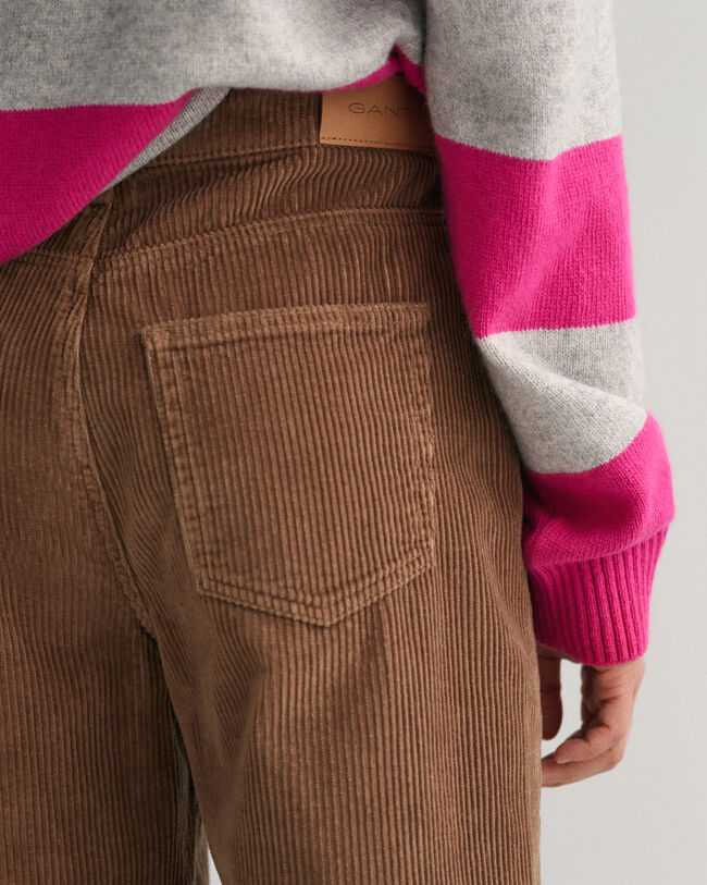 Cal&ccedil;as em bombazina de perna larga Teen Girls