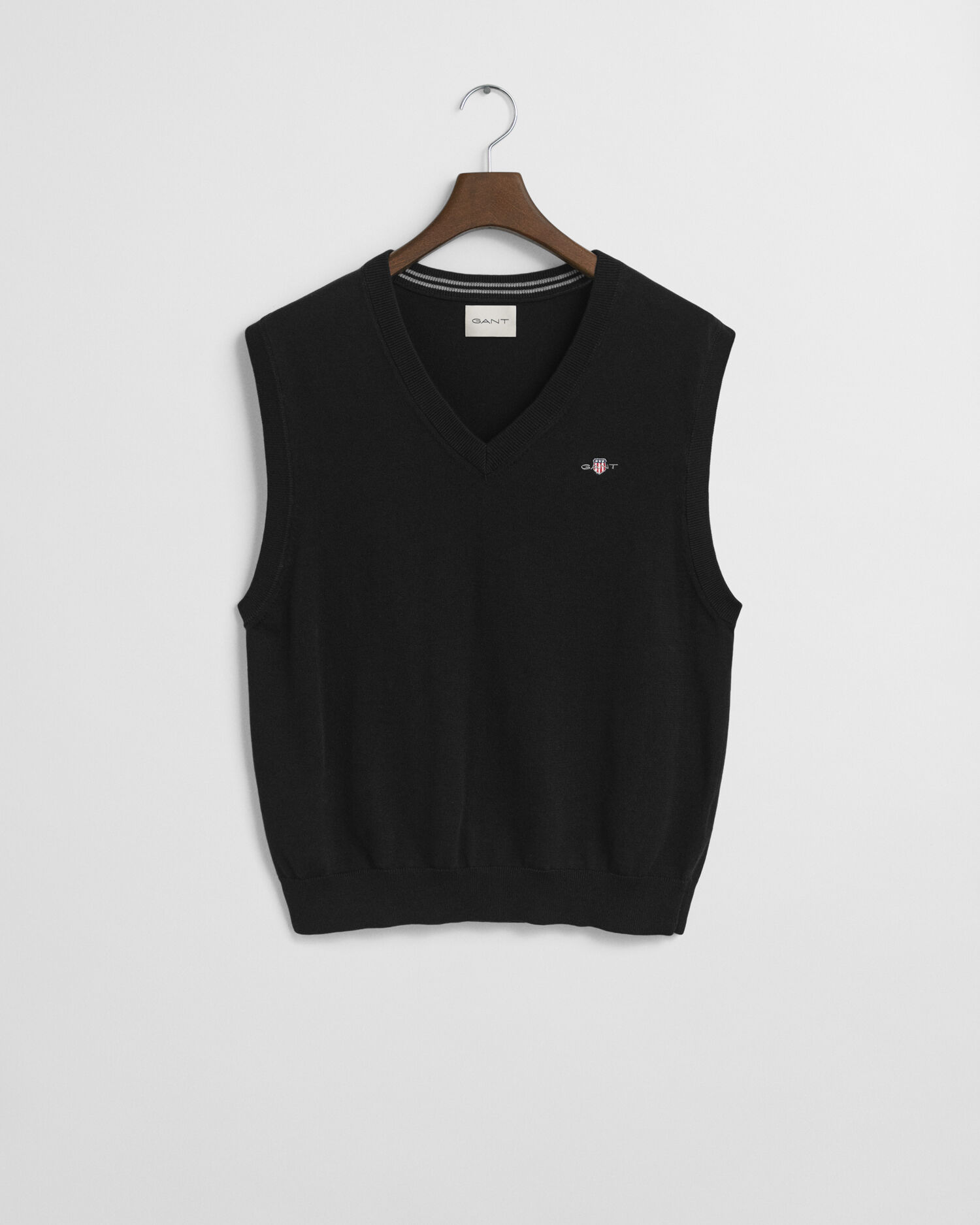 Pulover sem mangas em algodão clássico