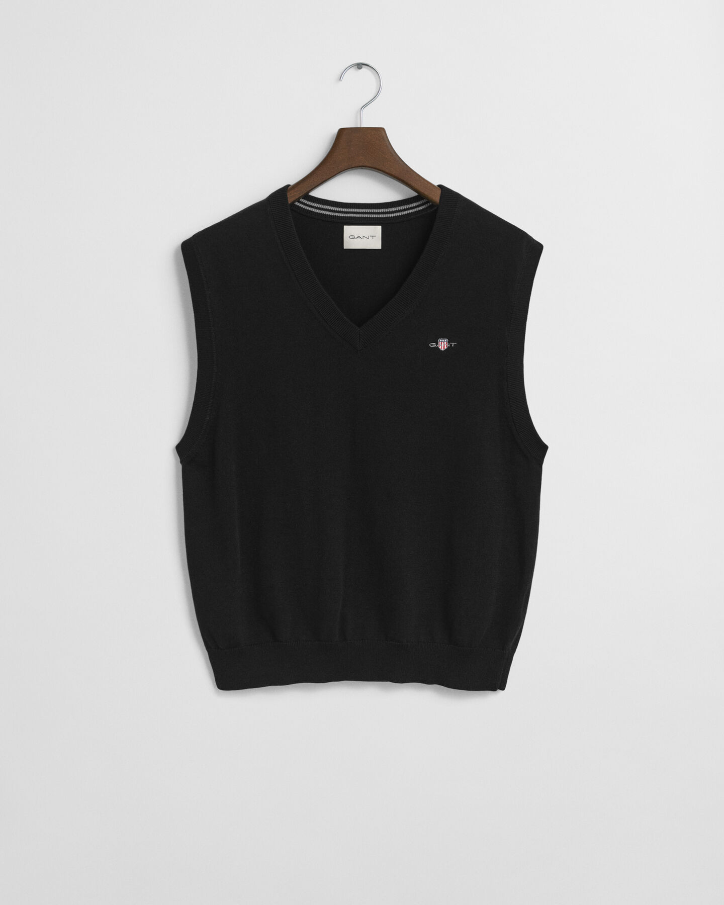 Pulover sem mangas em algodão clássico