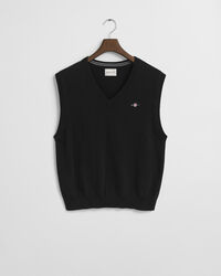 Pulover sem mangas em algodão clássico