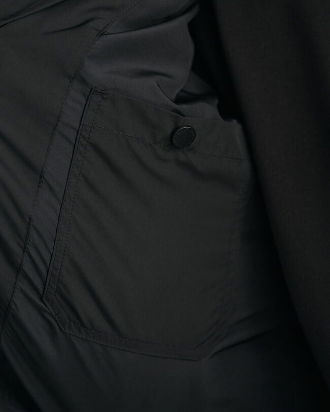 Blusão acolchoado com canais