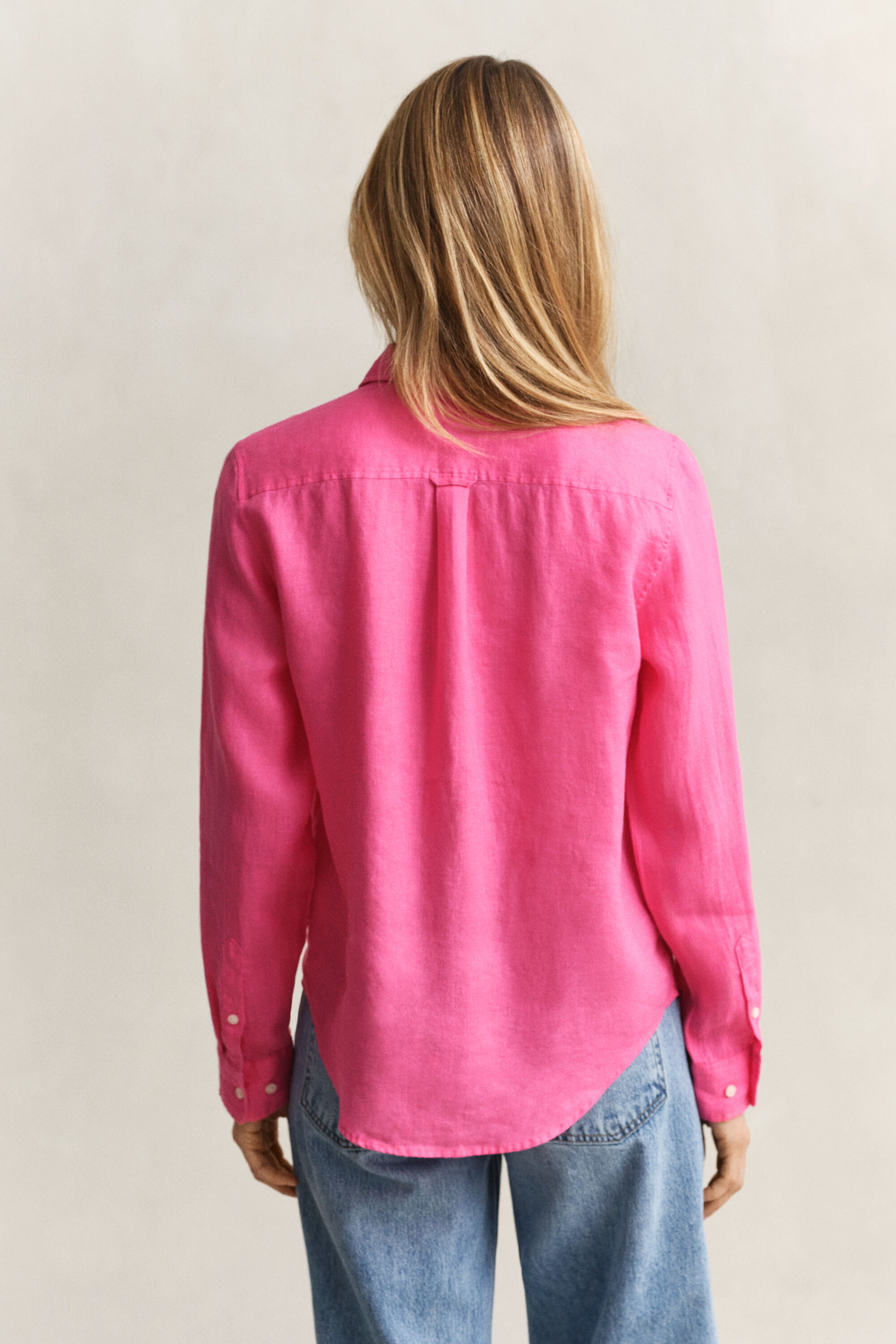 Camisa de linho regular fit