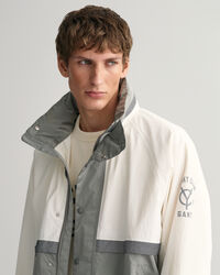 Blusão estilo piloto de corridas