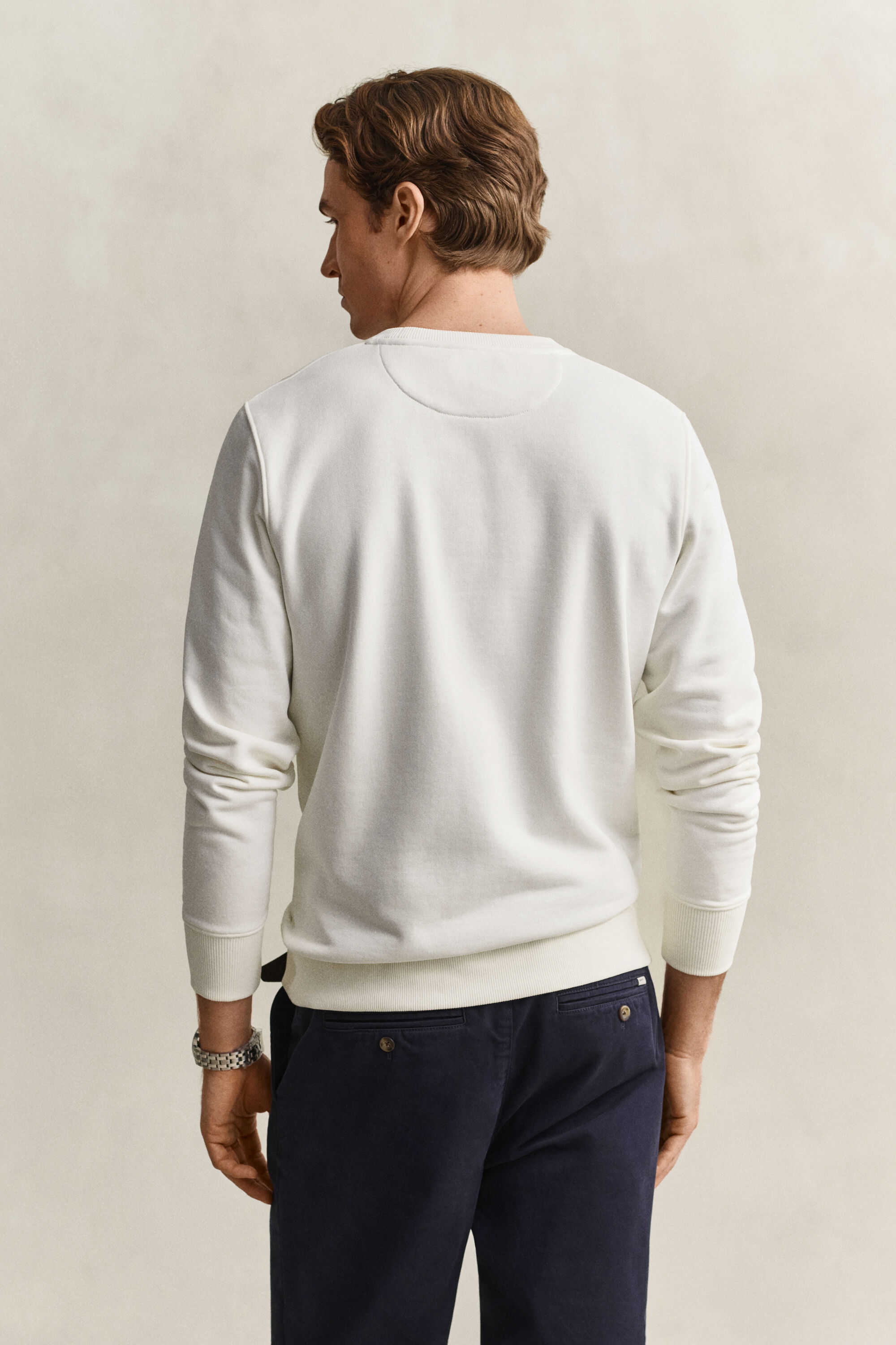Sweatshirt com decote redondo Shield