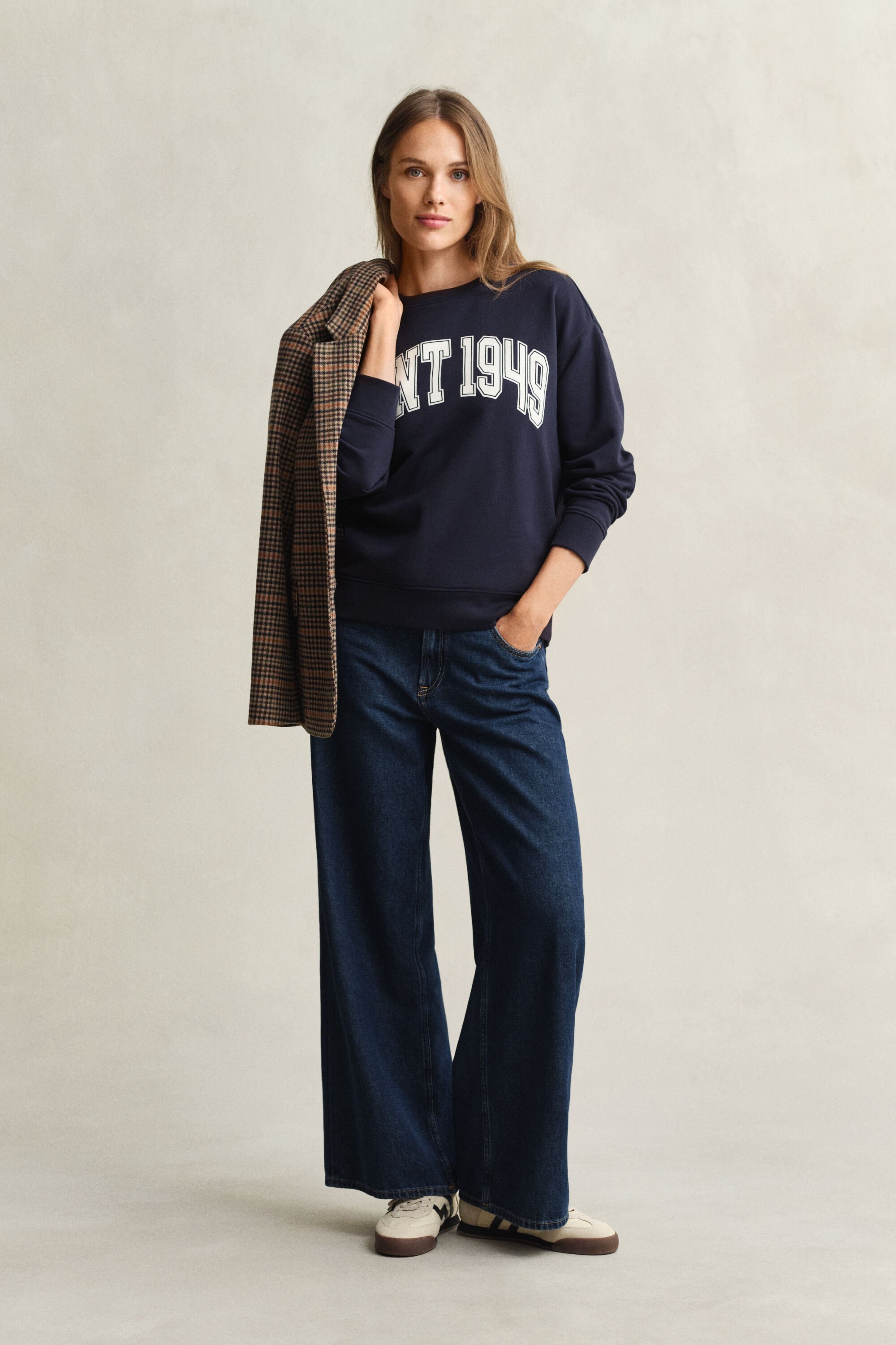 Sweatshirt com decote redondo Graphic