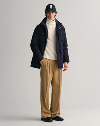 Casaco em flanela acolchoado