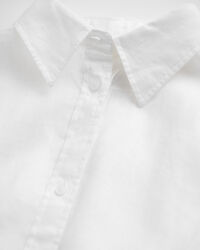 Vestido-camisa em linho