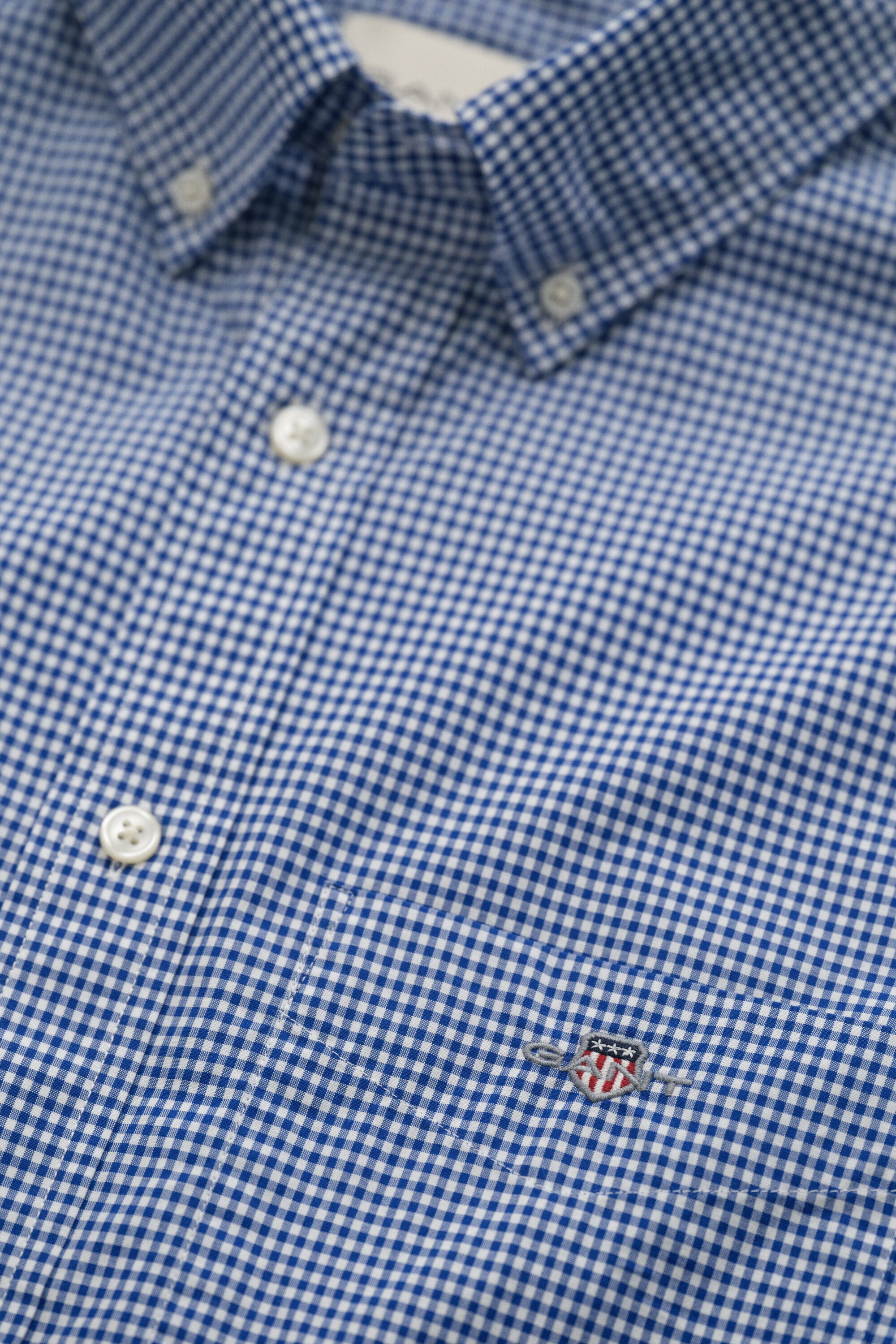 Camisa em popelina Gingham Classic