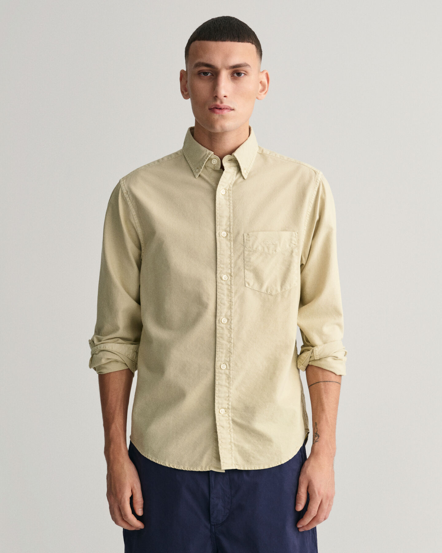 Camisa Oxford Archive Sunfaded regular fit